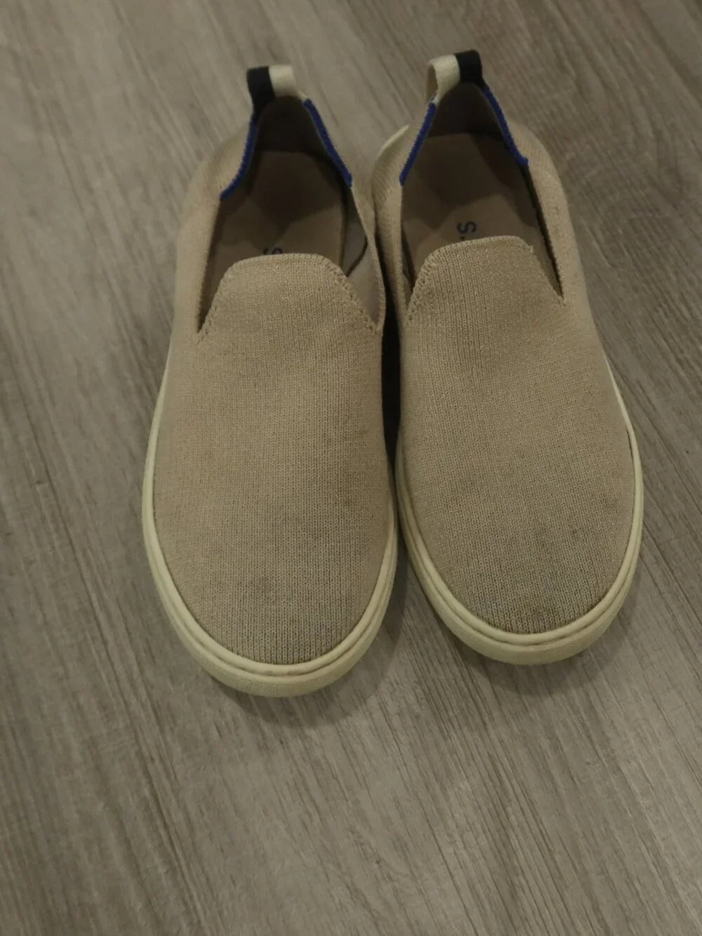 ROTHYS KIDS SLIP ON SNEAKER SHOES white sand 1 comfy casual walk athleisure easy